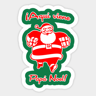 Papa Noel Sticker